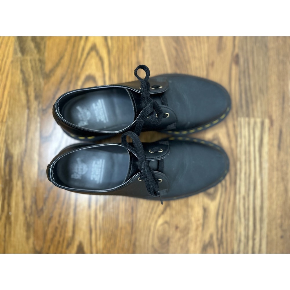 Dr. Martens 1461 Vegan Felix Oxford Shoes Black Matte Mens 7 Womens 8 14046 - Picture 10 of 10